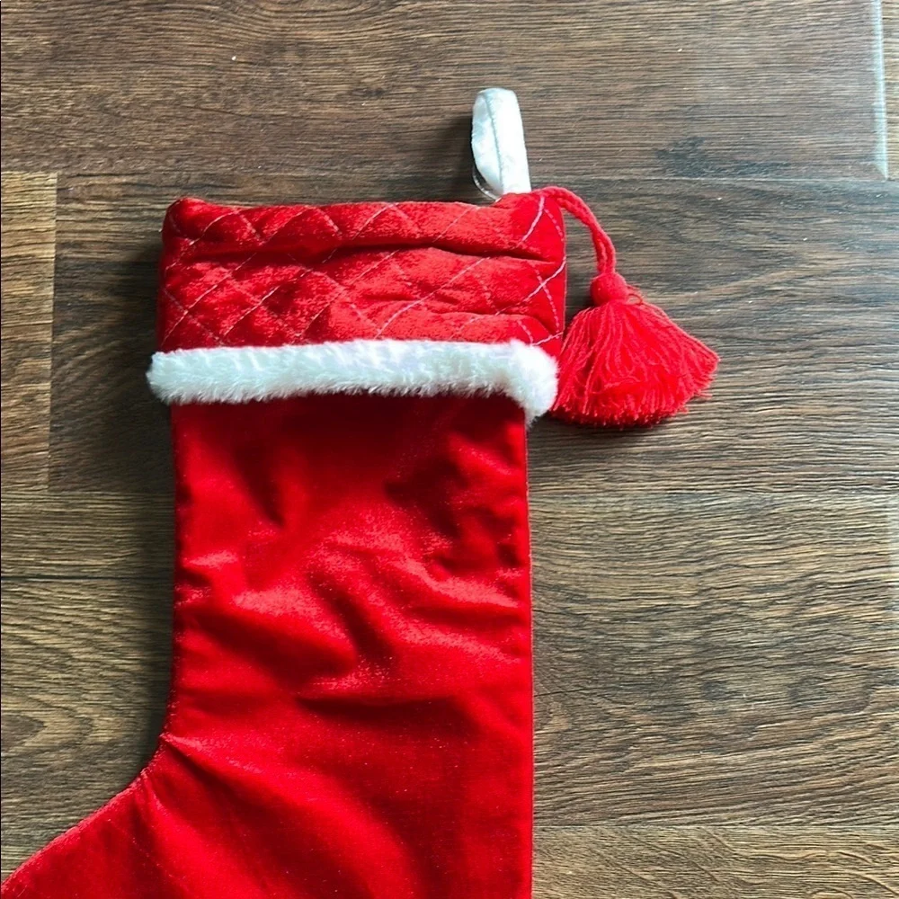 Target Red Quilted Christmas Stocking | Christmas Stocking | Holiday